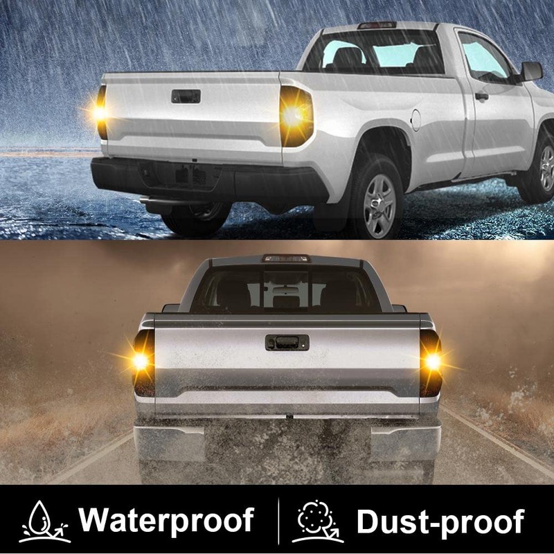 PIT66 Tail Lights Compatible with Toyota Tundra Pickup 2014-2021 Drive