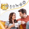 Retro Style Tea Leaf Mesh Strainer Infuser Set - 6