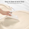 Mamatepe Baby Changing Pad, Soft, Foldable Leather Diaper Changing Pad,