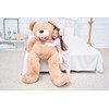 IKASA Giant Teddy Bear Plush Toy Stuffed Animals (Brown, 63