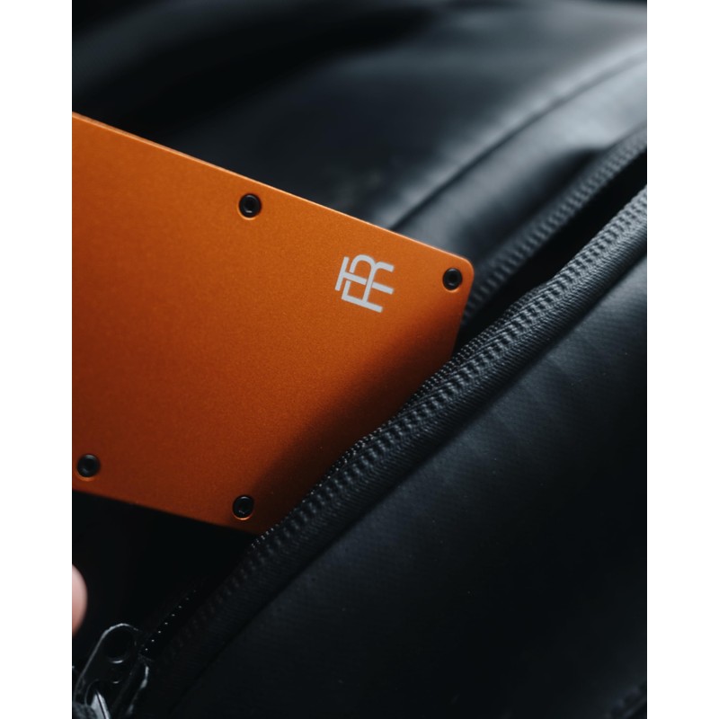 RHINO CO. Minimalist Metal Wallet RFID-Blocking Credit Card Holder with