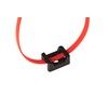 GTSE 100 Pack Of Black Screw Mounts, Zip Ties Up