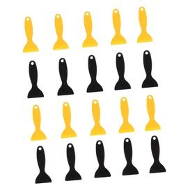 COHEALI 20 Pcs Durable Plastic Wall Scrapers Lightweight and Car Film Scraper Easy to Use and Store for Cleaning and DIY Projects Non Deforming Material
