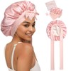 HAIMEIKANG Double-Sided 100% Mulberry Silk Bonnet & Shower Cap for