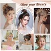 Fullart Human Hair Bun Piece #P27-613 Strawberry Blonde Mixed Bleach
