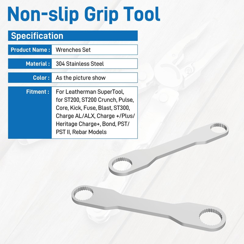 Alpha Rider for Leatherman Multi-Tool Wrench Arc Set - T8
