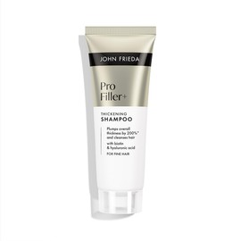 John Frieda PROfiller+ Thickening Shampoo 75ml. Travel Size Hair Care with Volume Support and Fuller-Looking Finish