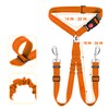 1 Pack Removable Dog Seat Belt Harness for Car, 3