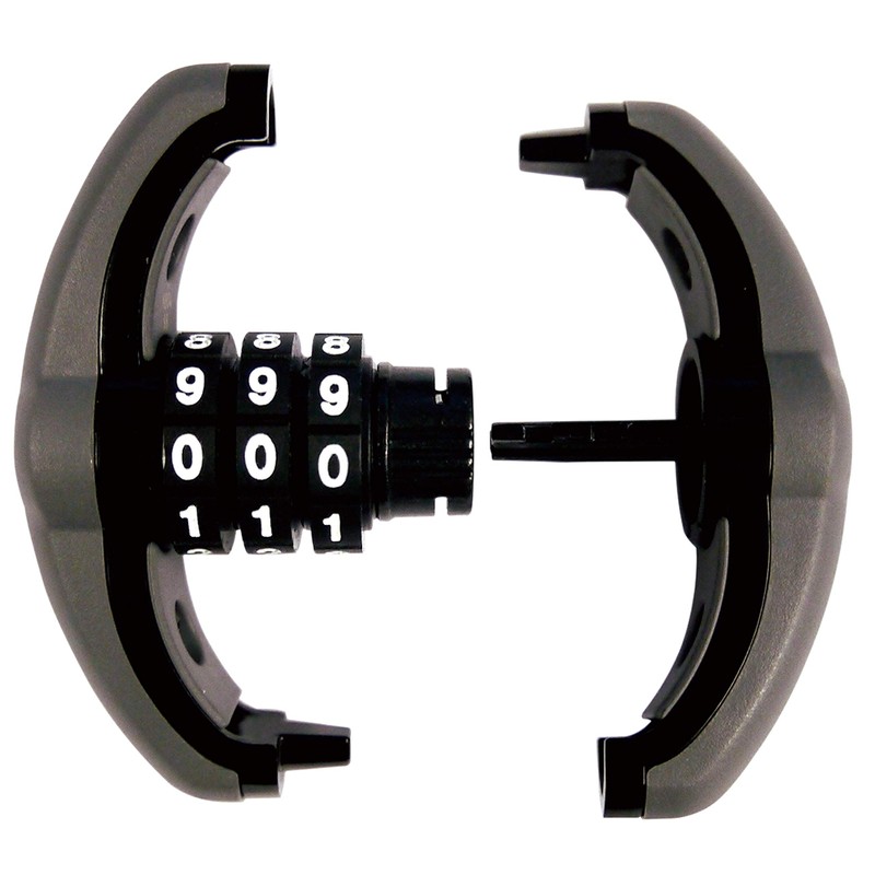 NIKKO OVAL LOCK N804GR-P [Oval Lock] Changeable Number