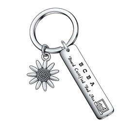 De&ai Behavior Therapy Jewelry For Women Men Case Managers Gift Behavior Analyst Thank You Gift Behavior Analyst Appreciation Keychain Bcba Gift Aba Jewelry Behavior Therapist Gift