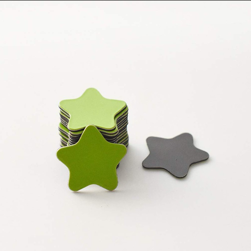 Kisangel Letter Stickers 120pcs 2cm Star Refrigerator Magnets Small Reward