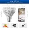 SANSI 45W 6000 Lumens Brightest LED Light Bulb, BR30 400W