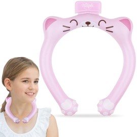 Hilph Neck Cooler for Children, Neck Cooling Hose, Reusable Neck Cooling Tube for the Neck, Wearable Summer Cooling Ring for the Neck, 18°C PCM Material Cooling Neck Cooler for Outdoor, Sports