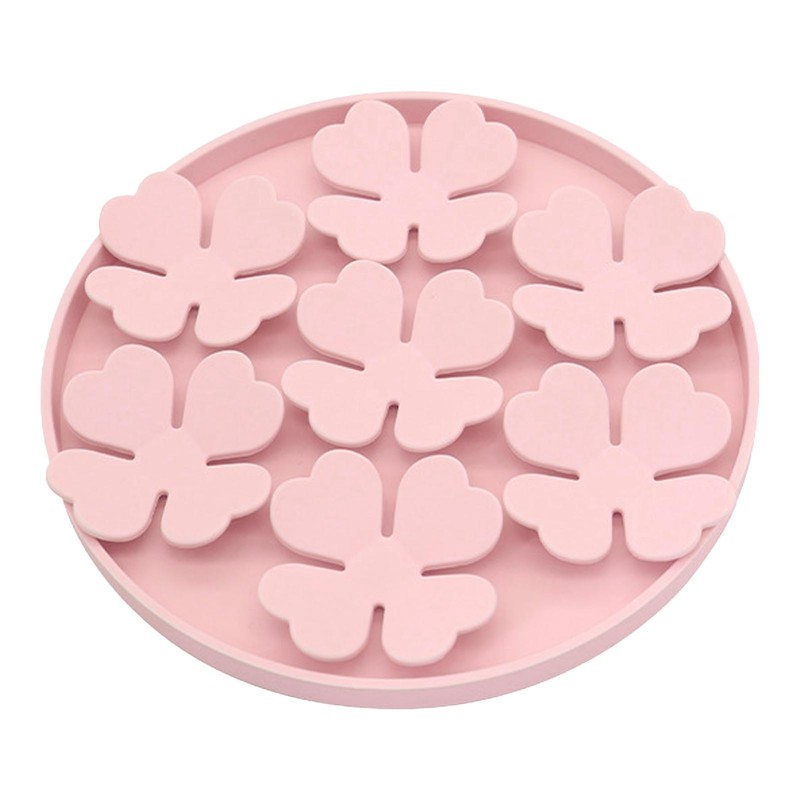 Cat Pet Silicone Slow Food Mat with Suction Cup Cat
