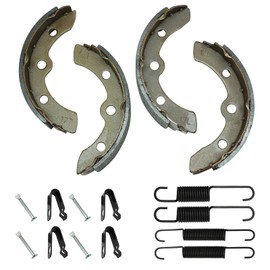 101823201 Club Car Brake Shoes Springs Pins Kits for Yamaha DS PrecedentG1/G2/G3/G5/G8/G9/G11 E-Z-GO Gas Electric Golf Cart Replacement Brake Shoes