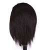 YANZIJF Cabeza de Maniquí Masculino 100% Cabello Humano, Cabeza de
