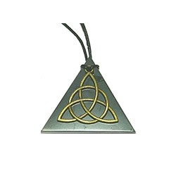 Shungite Pendant Triangle Magic node