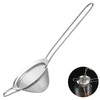 Stainless Steel Fine Mesh Strainer with Handle, Practical Conical Shape