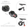 CyclingDeal Bike Bicycle Lock Cable 4FT Bike Cable Basic Self