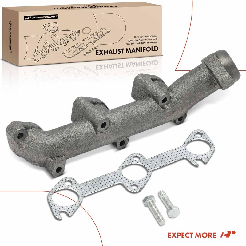 A-Premium Right Side [V6 2.9L] Engine Exhaust Manifold Kit W/Gasket