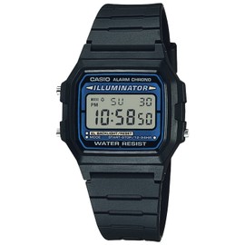 Casio Watch, Collection, Digital Resin, black/F-105, Newest model