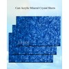 TOEPODO Pearl Mineral Crystal Acrylic Sheets 1/8 Thick Cast Acrylic