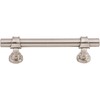Top Knobs M1288 Asbury Collection 3-3/4" Bit Pull, Brushed Satin