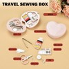 FISH DRAGATE 2-piece sewing kit, travel sewing kit, mini travel