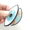 Big Evil Eye Claw Clips,Cellulose Acetate Hair Clips,Hair Claw Clips