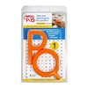 Speech Pathology LLC P and Q Chewy Tube Set, Orange,
