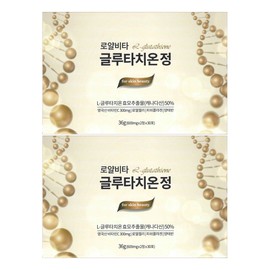 Age Blue Royal Vita Glutathione Tablets 600mg x 2 tablets x 30 packets (2) / 에이지블루 로얄비타 글루타치온정 600mg x 2정 x 30포 2개