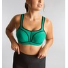 Panache Power Underwire Sports Bra (5021),30DD,Green - Green,30DD