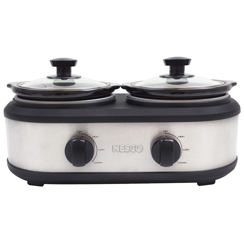 Nesco Dual Serving Station Other Kitchen Appliances, Normal, Silver