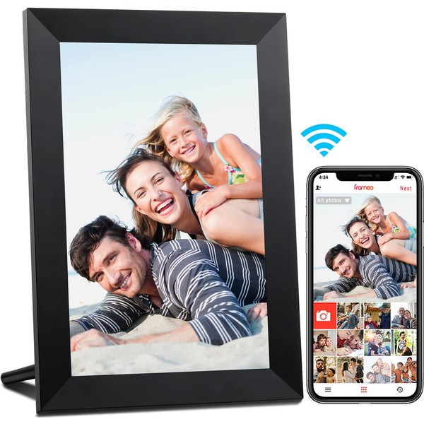 AEEZO 10.1 Inch WiFi Digital Picture Frame, IPS Touch Screen