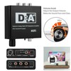 YALIYA 192KHz Digital Optical Coaxial Toslink to Analog RCA 3.5mm