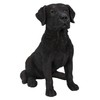 Vivid arts hollow resin black labrador 21cm