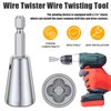 SICOU Wire Stripper and Wire Twister for Drill AWG Wire