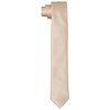 DonDon Mens Handmade Silk Look Ties 6cm, beige