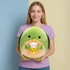 Colliyarko Original 12.5-Inch Large Turtle Stuffed Animal Plush Pillow,Cute Big