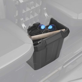 KEMIMOTO Center Underseat Storage Bin, Central Underseat Storage Box Compatible with Can Am Defender & Defender Max 2016-2025 Replace OEM 715003446