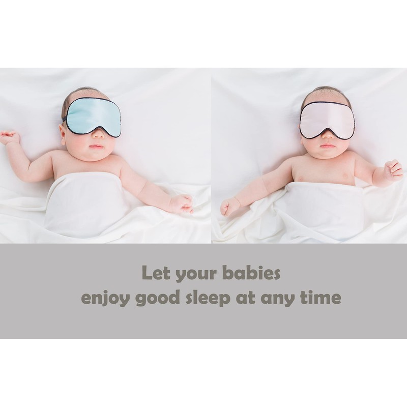 K meet Q Mulberry Silk Sleep Mask with Adjustable Strap