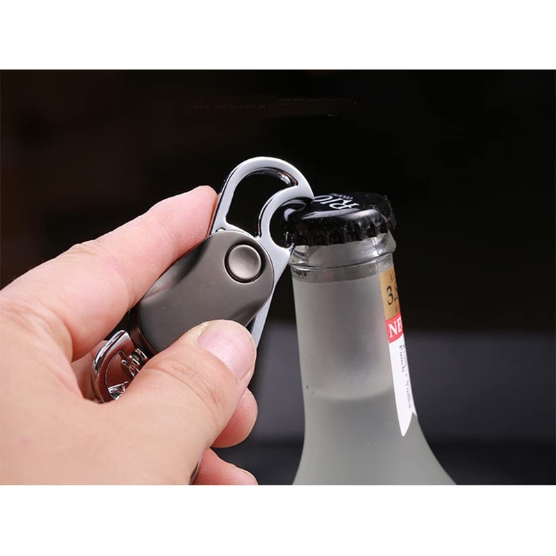 [SZYZH] Titanium Carabiner Keychain Key Key Holder Multi-functional Car Keychain