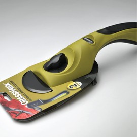 Good Vibrations Grass Hawk Ultimate Mower Cleaning Tool - Lawn Mower Dual Blade Deck Scraper - Clean All Contours of The Deck Flat or Curved