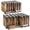 EverBrite 64pcs High Performance Alkaline Battery, 32-Pack AAA and 32-Pack