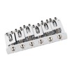 6 String Guitar Bridge Replacement Zinc Alloy Electric Guitar Saddle