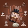 Lions Mane Mushroom Supplement 4000mg with Vitamin B1, B6, B12