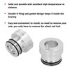 2pcs Front Rear Wheel Bearing Greaser Tools 40mm 35mm Replacement