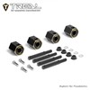 TREAL Brass Wheel Hex Hubs Adaptors Extended Hub for Axial