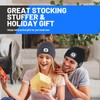 Keains Gorro unisex Bluetooth con luz, auriculares inalámbricos, regalos únicos