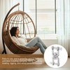 MECCANIXITY Heavy Duty M10 Double Swivel Eye Hook, 304 Stainless